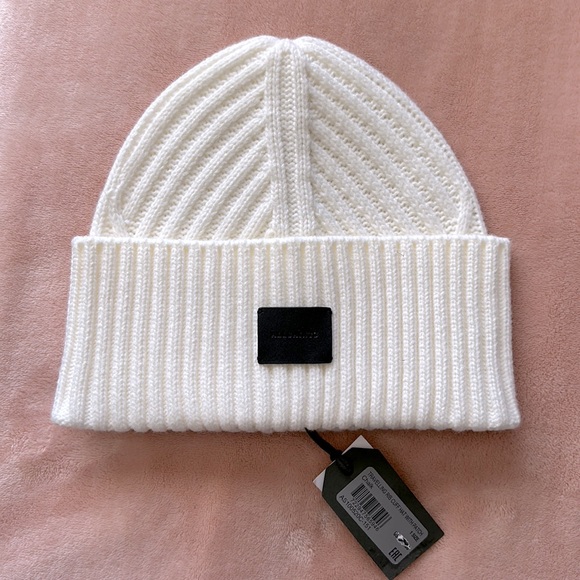 All Saints Accessories - ALLSAINTS Traveling Rib Cuff Hat with Patch